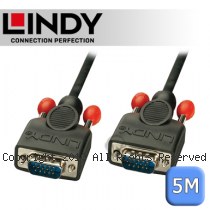 LINDY 林帝 VGA 公 to 公 傳輸線 5m (31443)