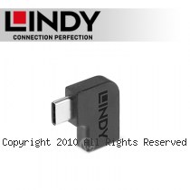 LINDY 林帝 USB3.2 Gen2X2 Type-C 公對母 90度 轉接頭 (41894)
