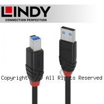 LINDY 林帝 主動式 USB3.0 TypeA/公 to B/公 延長線 10m (43227)