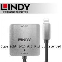 LINDY 林帝 主動式 USB3.1 Type-C to VGA 鋁合金轉接器 (43295)