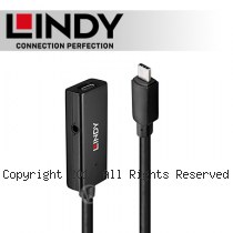 LINDY 林帝 主動式 USB3.2 Gen1 純DATA Type-C 延長線 5m (43356)