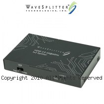 WAVESPLITTER 威世波 HDMI 2.0 4K@60Hz 一進二出影像分配器 (WST-PSP002)