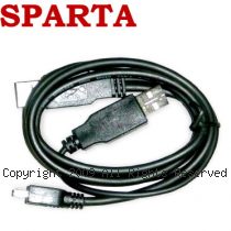 SPARTA  Y型 A公對mini 5pin公 高速USB2.0連接線 0.8M