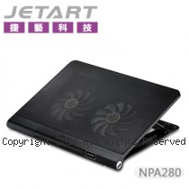 JetArt 捷藝 CoolStand T1 人體工學 筆電散熱器 NPA280