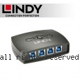 LINDY 林帝 USB 3.2 4埠切換器 (43144)
