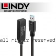 LINDY 林帝 主動式 USB3.2 Gen 1 Type-A公 to C母 延長線 20m (43375)