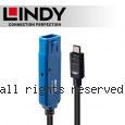 LINDY 林帝 主動式 USB3.2 Gen 1 Type-C公 to A母 延長線 5m (43380)