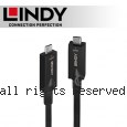 LINDY 林帝 主動式 USB3.2 Gen2 Type-C 公 to 公 光電混合線 10m (99149)