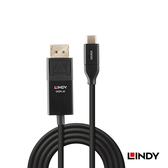 LINDY 林帝 主動式 USB3.1 Type-C to DisplayPort HDR 轉接線 02