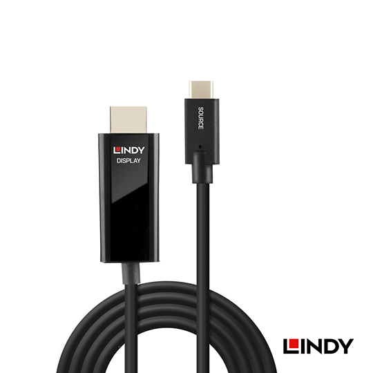LINDY 林帝 主動式 USB3.1 Type-C to HDMI 2.0 HDR 轉接線 02