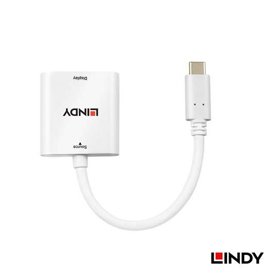 LINDY 林帝 主動式 USB3.1 Type-C to HDMI 2.0 4K@60Hz轉接器 (43247) 02