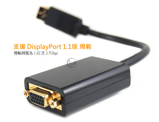 LINDY 林帝 台灣製 DisplayPort公 轉 VGA母 轉換器 (41006)   02