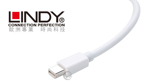 LINDY 林帝 mini DisplayPort公 轉 HDMI母 影/音轉換器 (41014)【相容Thunderbolt】 03