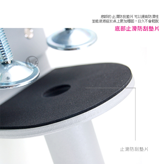 LINDY 林帝 台灣製 筆電/平板 長懸臂式支架+70cmC型夾鉗式支桿 組合 40693+40699 05